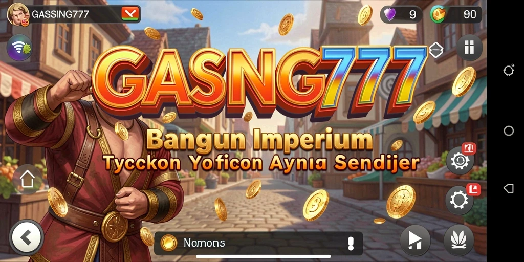 Screenshot utama GASING777 menampilkan pengalaman bermain Tycoon yang menarik.