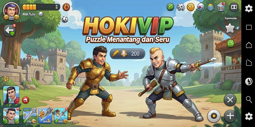 Screenshot HOKIVIP menampilkan gameplay Puzzle yang menarik.