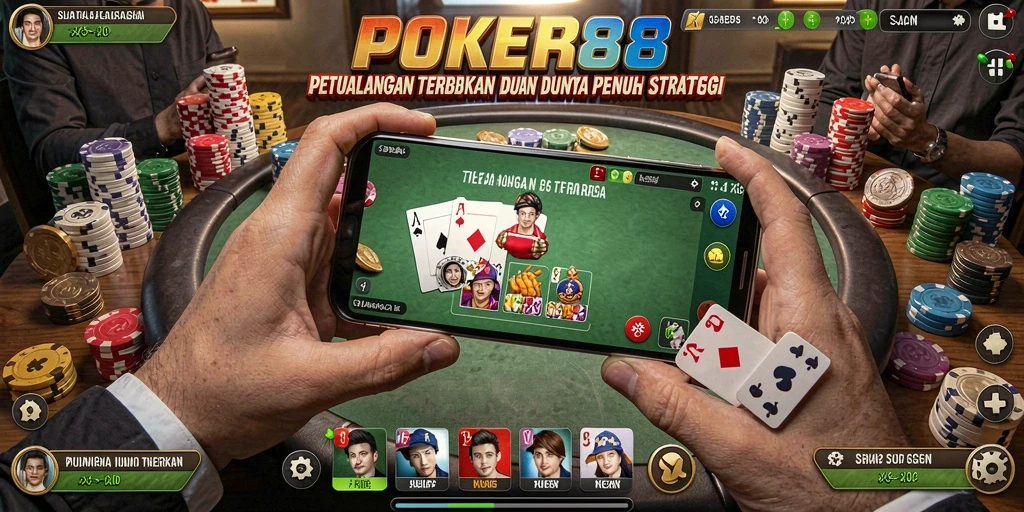 Tampilan dinamis gameplay POKER88 yang menarik di dunia Open World.