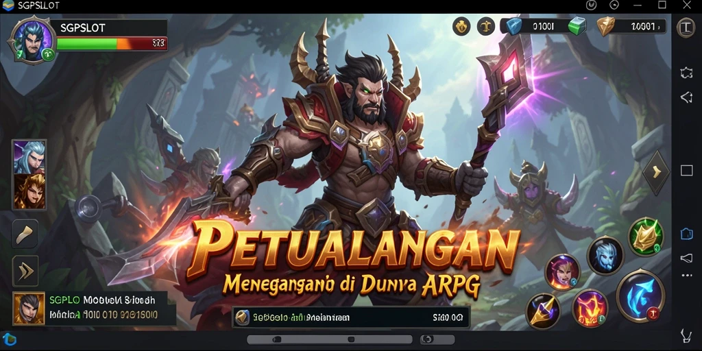Tampilan gameplay seru dan mendebarkan dalam SGPSLOT.